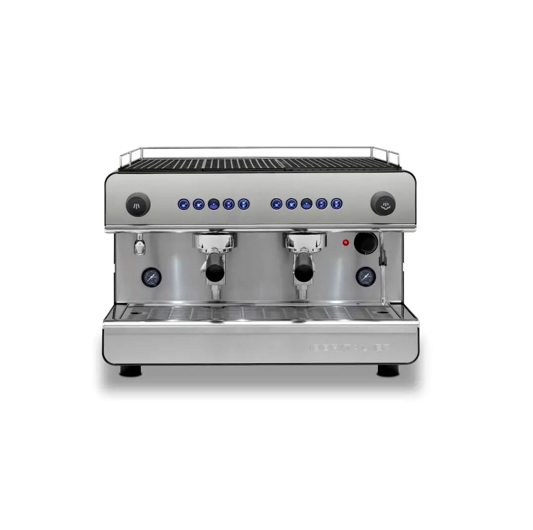 Iberital IB7 Compact (2 Group) Pure Black – Fully Automatic-Electronic Espresso Machine 2850W