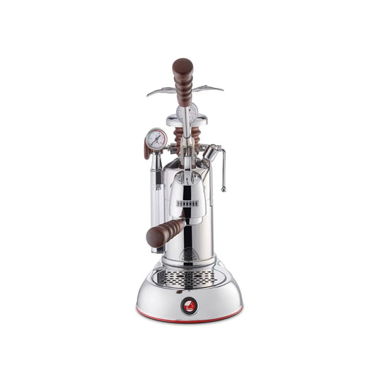La Pavoni Esperto Abile Lever Coffee Machine (Stainless Steel/Wood)