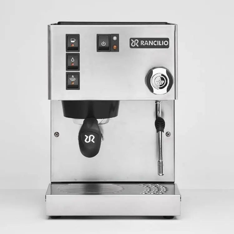 Rancilio Silvia E V6 Home Espresso Coffee Machine (Silver)